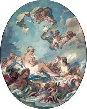 The Birth and Triumph of Venus 1743 by Francois Boucher The Birth and Triumph of Venus 1743 by Francois Boucher