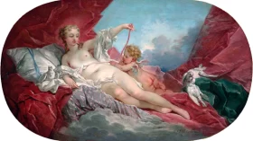 Venus and Cupid by Francois Boucher Venus and Cupid by Francois Boucher