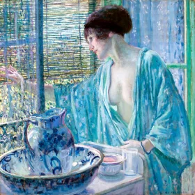 Morning by Frederick Carl Frieseke Morning by Frederick Carl Frieseke