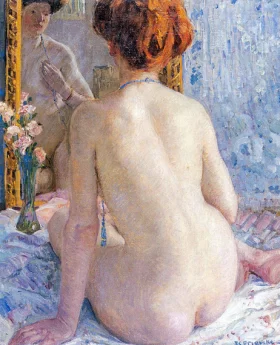Reflections by Frederick Carl Frieseke Reflections by Frederick Carl Frieseke
