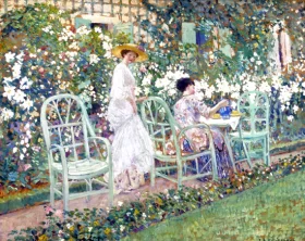 Lilies by Frederick Carl Frieseke