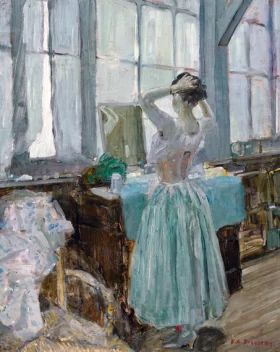 La Coiffure by Frederick Carl Frieseke