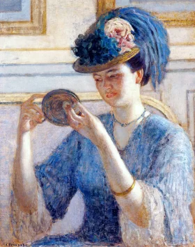 Reflections by Frederick Carl Frieseke Reflections by Frederick Carl Frieseke