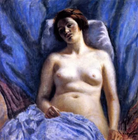 Nude by Frederick Carl Frieseke Nude by Frederick Carl Frieseke