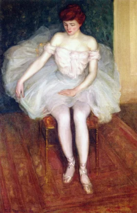 Ballerina by Frederick Carl Frieseke Ballerina by Frederick Carl Frieseke