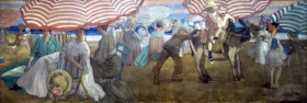 Afternoon At The Beach by Frederick Carl Frieseke