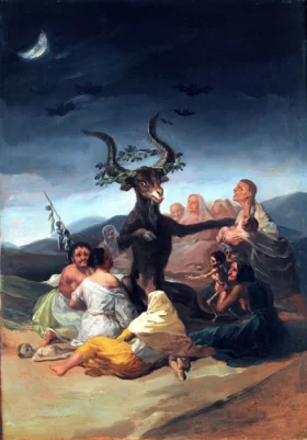Witches' Sabbath by Francisco Goya