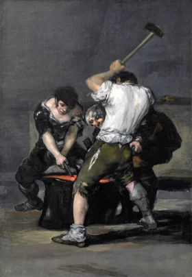 The Forge by Francisco Goya