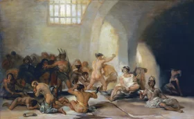 Casa de locos (The Madhouse) 1794 by Francisco Goya