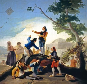 The kite by Francisco Goya The kite by Francisco Goya