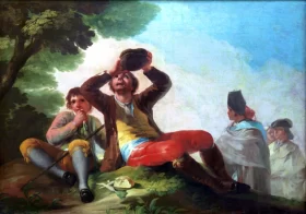 The drinker 1777 by Francisco Goya The drinker 1777 by Francisco Goya