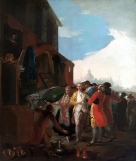 The Madrid fair 1779 by Francisco Goya