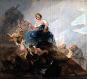 Poetry and Poets by Francisco Goya