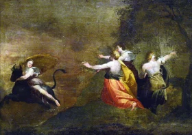The rape of Europa 1772 by Francisco Goya