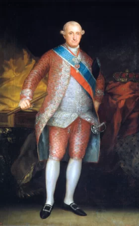 Charles IV in Court Dress 1789 by Francisco Goya Charles IV in Court Dress 1789 by Francisco Goya