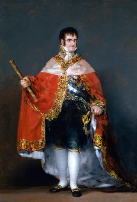 Ferdinand VII in Court Dress 1815 by Francisco Goya Ferdinand VII in Court Dress 1815 by Francisco Goya