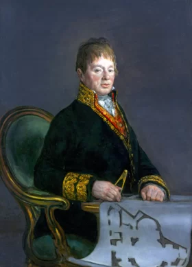 Portrait of Don Juan Antonio Cuervo 1819 by Francisco Goya Portrait of Don Juan Antonio Cuervo 1819 by Francisco Goya