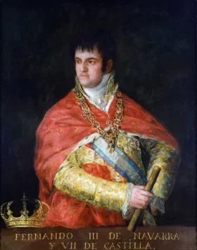 Portrait of Ferdinand VII of Spain 1810 by Francisco Goya Portrait of Ferdinand VII of Spain 1810 by Francisco Goya