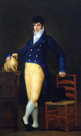 Portrait of Manuel García de la Prada by Francisco Goya Portrait of Manuel García de la Prada by Francisco Goya