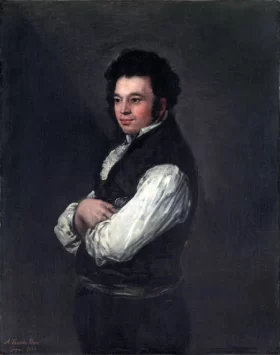 Tiburcio Pérez y Cuervo, the Architect 1820 by Francisco Goya Tiburcio Pérez y Cuervo, the Architect 1820 by Francisco Goya