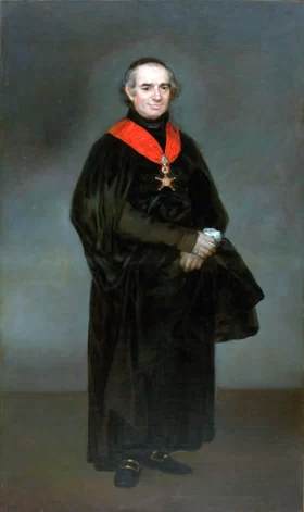 Portrait of Juan Antonio Llorente by Francisco Goya Portrait of Juan Antonio Llorente by Francisco Goya