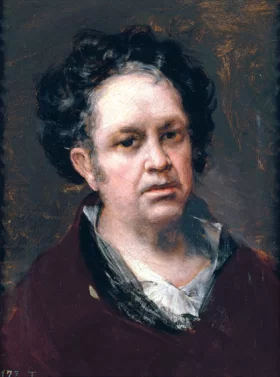 Self-portrait 1815 by Francisco Goya Self-portrait 1815 by Francisco Goya