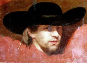 Portrait of a man with sombrero by Francisco Goya Portrait of a man with sombrero by Francisco Goya