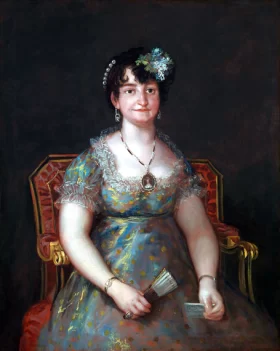 Marquesa de Caballero 1807 by Francisco Goya Marquesa de Caballero 1807 by Francisco Goya