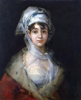 Portrait of the Actress Antonia Zárate by Francisco Goya Portrait of the Actress Antonia Zárate by Francisco Goya