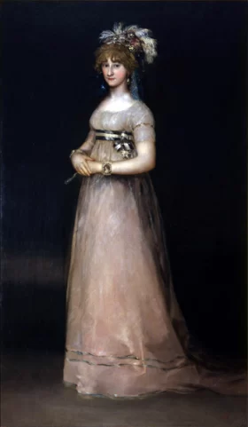 Portrait of the Countess of Chinchon by Francisco Goya