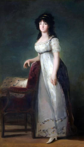 Portrait of the Marquesa de Lazan 1804 by Francisco Goya