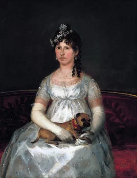 Doña Francisca Vicenta Chollet y Caballero 1806 by Francisco Goya