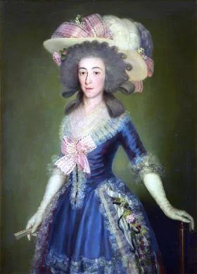 The Countess-Duchess of Benavente, 1785 by Francisco Goya