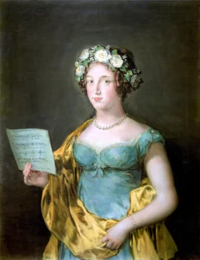 The Duchess of Abrantes 1816 by Francisco Goya