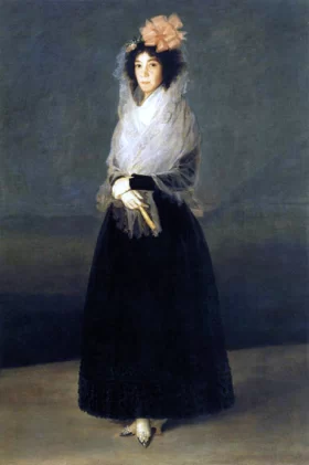 The Countess del Carpio, Marquesa de la Solana by Francisco Goya