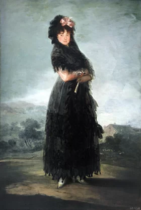 The Marchioness of Santa Cruz by Francisco Goya The Marchioness of Santa Cruz by Francisco Goya