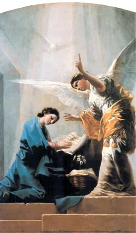 Annunciation 1785 by Francisco Goya