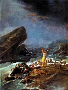 Naufragio by Francisco Goya Naufragio by Francisco Goya