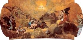 Adoration of the Name of God by Francisco Goya