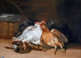 Dead birds by Francisco Goya Dead birds by Francisco Goya