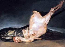 The plucked turkey by Francisco Goya The plucked turkey by Francisco Goya