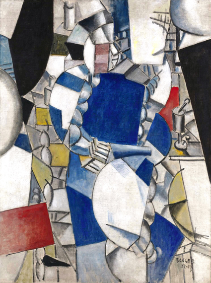 Étude Pour 'La Femme en Bleu by Fernand Leger