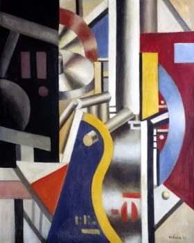 Composition, in the factory by Fernand Leger Composition, in the factory by Fernand Leger
