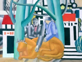 Paysage animé, 1er état by Fernand Leger
