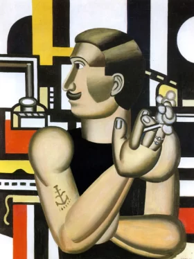 El mecánico by Fernand Leger