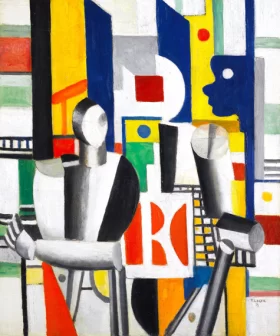 Les Hommes dans La Ville by Fernand Leger Les Hommes dans La Ville by Fernand Leger