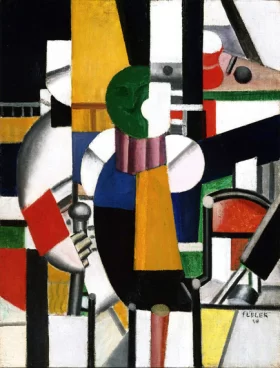Man with a Cane (First State) by Fernand Leger Man with a Cane (First State) by Fernand Leger
