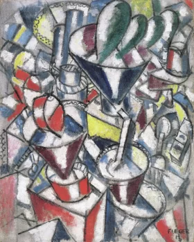 Nature Morte aux Cylindres Colorés by Fernand Leger