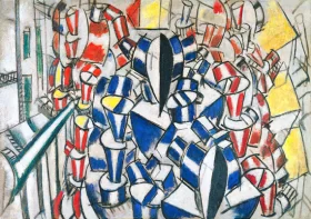 The Staircase (Second State) by Fernand Leger