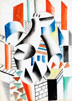Le Maçon ou Nature morte by Fernand Leger